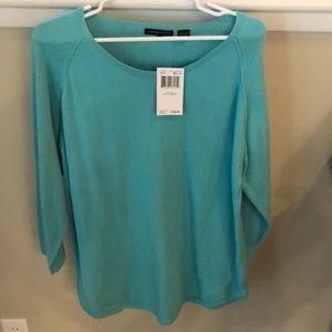 Aqua sweater